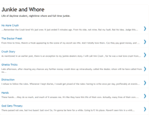 Tablet Screenshot of junkieandwhore.blogspot.com