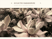 Tablet Screenshot of eclecticfarmhouse.blogspot.com
