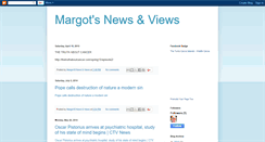 Desktop Screenshot of margotbviews.blogspot.com