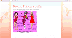 Desktop Screenshot of brechoprincesasofia.blogspot.com