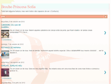 Tablet Screenshot of brechoprincesasofia.blogspot.com