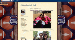 Desktop Screenshot of collegefootballdad.blogspot.com