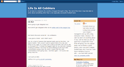 Desktop Screenshot of itisallcobblers.blogspot.com