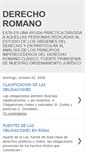 Mobile Screenshot of derecho-romano.blogspot.com