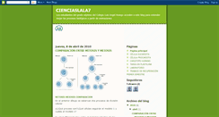 Desktop Screenshot of cienciaslala70.blogspot.com