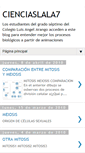 Mobile Screenshot of cienciaslala70.blogspot.com
