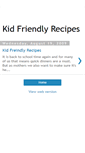 Mobile Screenshot of kid-friendly-recipes.blogspot.com