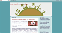 Desktop Screenshot of accioneticayresponsabilidadsocial.blogspot.com