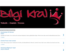 Tablet Screenshot of bilgikral.blogspot.com