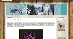 Desktop Screenshot of barnardinteriors.blogspot.com