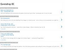 Tablet Screenshot of eavesdropdc.blogspot.com
