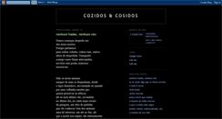 Desktop Screenshot of cozidos-cosidos.blogspot.com