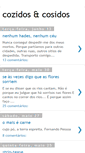 Mobile Screenshot of cozidos-cosidos.blogspot.com