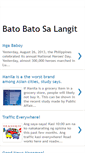 Mobile Screenshot of bato2xsalangit.blogspot.com