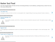 Tablet Screenshot of koshersoulfood.blogspot.com