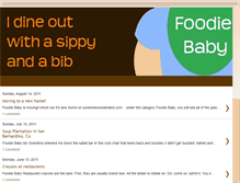 Tablet Screenshot of dineoutwithabib.blogspot.com