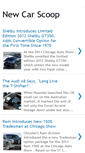 Mobile Screenshot of newscarscoop.blogspot.com