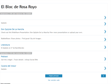Tablet Screenshot of elblocderosaroyo.blogspot.com