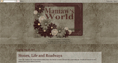 Desktop Screenshot of mamawsworld.blogspot.com