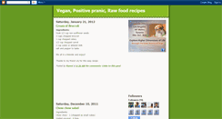 Desktop Screenshot of erramya-rawfood.blogspot.com