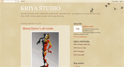 Desktop Screenshot of kriyaanimation.blogspot.com