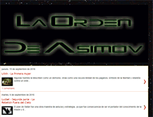 Tablet Screenshot of laordendeasimov.blogspot.com