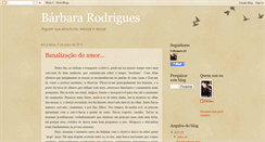 Desktop Screenshot of barbararod.blogspot.com