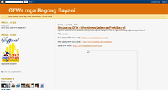 Desktop Screenshot of ofwbagongbayani.blogspot.com