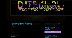 Desktop Screenshot of djteknokid.blogspot.com