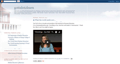 Desktop Screenshot of gottalot2learn.blogspot.com