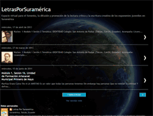 Tablet Screenshot of letrasporsuramerica.blogspot.com