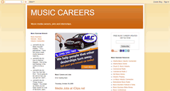 Desktop Screenshot of mymusiccareers.blogspot.com