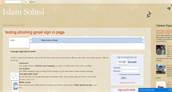 Desktop Screenshot of islamsolusi.blogspot.com