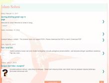 Tablet Screenshot of islamsolusi.blogspot.com