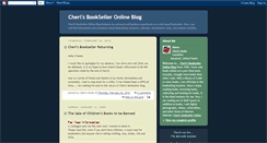 Desktop Screenshot of cherisbooks.blogspot.com