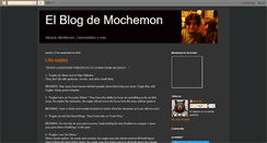 Desktop Screenshot of elblogdemochemon.blogspot.com