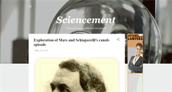 Desktop Screenshot of cienciamiento.blogspot.com