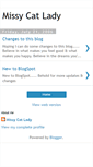 Mobile Screenshot of missycatlady.blogspot.com