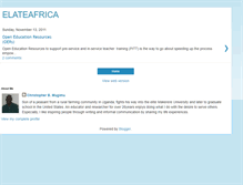 Tablet Screenshot of elateafrica.blogspot.com