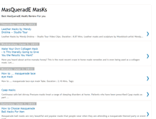 Tablet Screenshot of masqueradsemask.blogspot.com