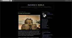 Desktop Screenshot of euchridsworld.blogspot.com