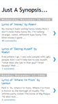 Mobile Screenshot of justasynopsis.blogspot.com