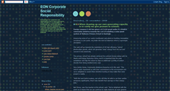 Desktop Screenshot of eon-csr.blogspot.com