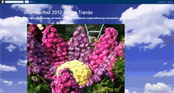 Desktop Screenshot of blomsterfest2012skanetranas.blogspot.com