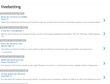 Tablet Screenshot of freebettings.blogspot.com