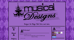 Desktop Screenshot of musicaldesigns.blogspot.com