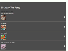Tablet Screenshot of birthdayteaparty.blogspot.com
