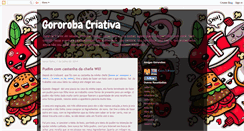 Desktop Screenshot of gororobacriativa.blogspot.com