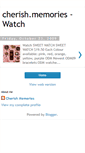 Mobile Screenshot of cherish-memories-x33-watch.blogspot.com