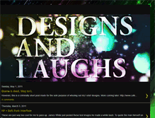 Tablet Screenshot of designandlaugh.blogspot.com